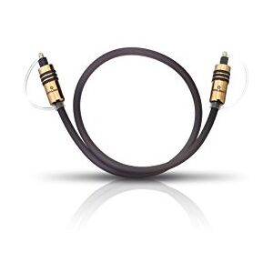 OEHLBACH Hyper Profi Opto 1000 Prvotřídní optický digitální kabel s konektory Toslink kovový konektor, vysoká přenosová rychlost 10 m černý OEHLBACH Hyper Profi Opto 1000 Prvotřídní optický digitální kabel s konektory Toslink kovový konektor, vysoká přenosová rychlost 10 m černý