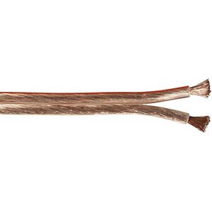 Goobay 67721 Kabel reproduktoru 2x1,5 mm² CCA lanko / kabel k boxu audio kabel metráž / Speaker Cable kabel kabel audio kabel Subwoofer / Transparentní / 25 metrů Goobay 67721 Kabel reproduktoru 2x1,5 mm² CCA lanko / kabel k boxu audio kabel metráž / Speaker Cable kabel kabel audio kabel Subwoofer / Transparentní / 25 metrů