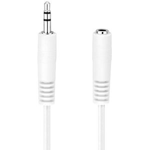 HDSupply AC016-020 audio stereo prodlužovací kabel 3,5 mm konektor na 3,5mm zdířku, Ultra Slim Design, 2,00 m, bílý HDSupply AC016-020 audio stereo prodlužovací kabel 3,5 mm konektor na 3,5mm zdířku, Ultra Slim Design, 2,00 m, bílý