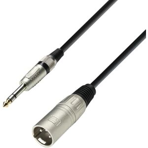 Adam Hall Cables 3 STARS BMV 0300 Symetrický kabel XLR Male na jack TRS 3 m Adam Hall Cables 3 STARS BMV 0300 Symetrický kabel XLR Male na jack TRS 3 m