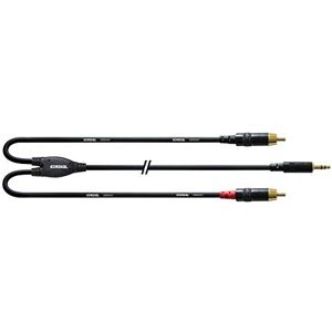 Cordial CABLES Y-kabel s minijack/Rca nosným 6 m BRETELLE Essentials Mini-Jack / RCA kabel Cordial CABLES Y-kabel s minijack/Rca nosným 6 m BRETELLE Essentials Mini-Jack / RCA kabel
