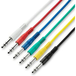 Adam Hall Cables 3 STAR BVV 0090 SET propojovací kabel sada 6 ks konektor TRS 0,9 m Adam Hall Cables 3 STAR BVV 0090 SET propojovací kabel sada 6 ks konektor TRS 0,9 m