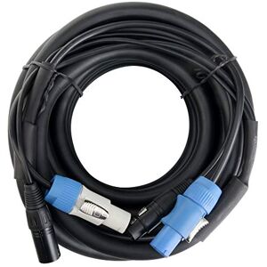 Pronomic Stage PPD-10 hybridní kabel Powerplug/DMX 10 m (ideální pro kabeláž světelných efektů a osvětlení jeviště) Pronomic Stage PPD-10 hybridní kabel Powerplug/DMX 10 m (ideální pro kabeláž světelných efektů a osvětlení jeviště)