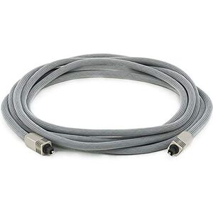 Monoprice 102765 Premium S/PDIF (Toslink) Digital Optical Audio Cable Silver 12ft Heavy Duty Mesh Jacket, Metal Connector Heads, For Play Station, Xbox one, Home theater & More Monoprice 102765 Premium S/PDIF (Toslink) Digital Optical Audio Cable Silver 12ft Heavy Duty Mesh Jacket, Metal Connector Heads, For Play Station, Xbox one, Home theater & More