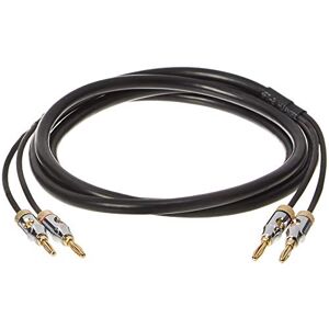 Amazon Basics 16AWG reproduktorový kabel s pozlacenými hroty banánů (4 mm) – CL2 – 99,9 % bez kyslíku – 1,8 m (6 stop), černý Amazon Basics 16AWG reproduktorový kabel s pozlacenými hroty banánů (4 mm) – CL2 – 99,9 % bez kyslíku – 1,8 m (6 stop), černý