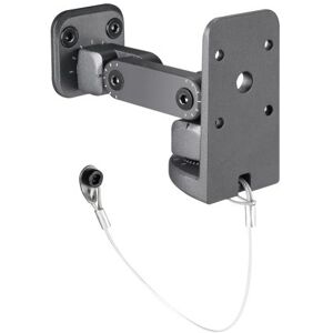 Adam Hall Stands SUWMB 10 B univerzální nástěnný držák pro boxy do 10 kg, vícenásobně nastavitelný na všech osách, černý Adam Hall Stands SUWMB 10 B univerzální nástěnný držák pro boxy do 10 kg, vícenásobně nastavitelný na všech osách, černý