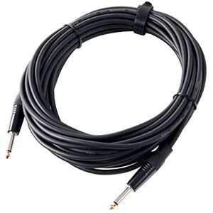 Pronomic Stage INST-10 instrumentální kabel 10 m (6,3 mm jack, spojovací kabel, kytara, pozlacené hroty konektoru, upínací kleštiny odlehčení tahu) černý Pronomic Stage INST-10 instrumentální kabel 10 m (6,3 mm jack, spojovací kabel, kytara, pozlacené hroty konektoru, upínací kleštiny odlehčení tahu) černý