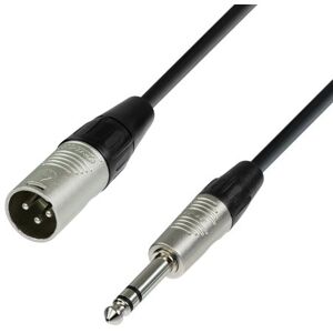 Adam Hall Cables 4 STAR BMV 0500 Symetrický kabel REAN XLR samec na zdířce TRS 5 m Adam Hall Cables 4 STAR BMV 0500 Symetrický kabel REAN XLR samec na zdířce TRS 5 m