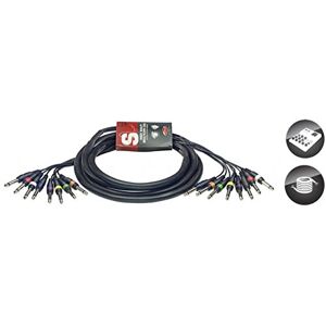 Stagg SML3/8P8P E Multicore kabel 3 m 8x mono konektor Stagg SML3/8P8P E Multicore kabel 3 m 8x mono konektor