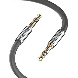 LINDY 35321 1m 3.5mm Audiokabel, Cromo Line anthrazit LINDY 35321 1m 3.5mm Audiokabel, Cromo Line anthrazit