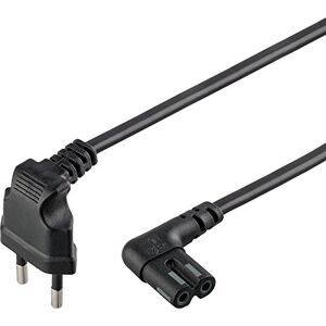Goobay 73019 SONOS Euro síťový kabel 2pólový / C7 zdířka typ C Euro zástrčka 90° úhlový konektor 230 V / Eurokabel SONOS Play 1 & 5 reproduktorů černý 2 m Goobay 73019 SONOS Euro síťový kabel 2pólový / C7 zdířka typ C Euro zástrčka 90° úhlový konektor 230 V / Eurokabel SONOS Play 1 & 5 reproduktorů černý 2 m