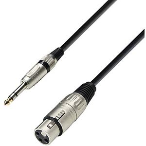 Adam Hall Cables 3 STAR BFV 0300 Symetrický kabel XLR samice na jack TRS 3 m Adam Hall Cables 3 STAR BFV 0300 Symetrický kabel XLR samice na jack TRS 3 m