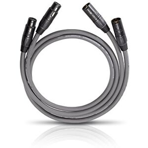 OEHLBACH NF 14 Master X – kvalitní NF audio kabel s XLR konektorem, symetrická konstrukce, SPOFC (postříbřený) 2 x 4 m antracit OEHLBACH NF 14 Master X – kvalitní NF audio kabel s XLR konektorem, symetrická konstrukce, SPOFC (postříbřený) 2 x 4 m antracit