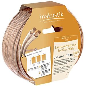 in-akustik Star reproduktorový kabel 2x 2,5 mm² kroužek 10 m in-akustik Star reproduktorový kabel 2x 2,5 mm² kroužek 10 m