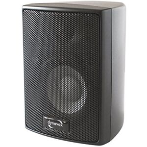 Dynavox AS-301 satelitní reproduktory, pár, pro domácí kino nebo kancelář, kompaktní surround box, nástěnná montáž, černý Dynavox AS-301 satelitní reproduktory, pár, pro domácí kino nebo kancelář, kompaktní surround box, nástěnná montáž, černý