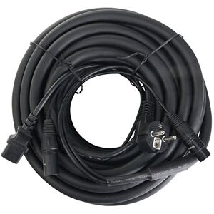 Pronomic Stage EUIECX-15 hybridní kabel Schuko konektor na zdířku pro studené zařízení, XLR/XLR 15 m (ideální pro zapojení aktivních boxů, PA reproduktorů, světelných efektů a osvětlení jeviště) Pronomic Stage EUIECX-15 hybridní kabel Schuko konektor na zdířku pro studené zařízení, XLR/XLR 15 m (ideální pro zapojení aktivních boxů, PA reproduktorů, světelných efektů a osvětlení jeviště)