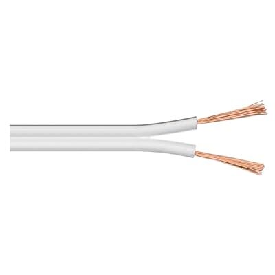Goobay 27521 Reproduktorový kabel 2x0,75 mm² CCA lanko / kabel k boxu audio kabel metráž / Speaker Cable kabel kabel audio / Subwoofer Kabel / bílý / 100 m Goobay 27521 Reproduktorový kabel 2x0,75 mm² CCA lanko / kabel k boxu audio kabel metráž / Speaker Cable kabel kabel audio / Subwoofer Kabel / bílý / 100 m