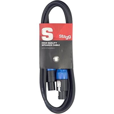 Stagg SSP2SS15 S Serie Speakon k Speakon reproduktorovému kabelu 2 m Stagg SSP2SS15 S Serie Speakon k Speakon reproduktorovému kabelu 2 m