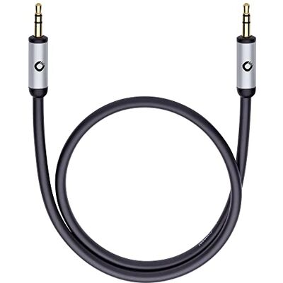 OEHLBACH I-Connect J-35 mobilní AUX audio kabel, 3,5mm konektor pro sluchátka, KFZ, smartphony (stereo, jack, OFC, stíněný) 3 metry černý OEHLBACH I-Connect J-35 mobilní AUX audio kabel, 3,5mm konektor pro sluchátka, KFZ, smartphony (stereo, jack, OFC, stíněný) 3 metry černý