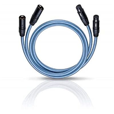 OEHLBACH Série 2 X High-End audio kabel s XLR zástrčkou (Made in Germany, HPOCC, pro CD přehrávač, přední/konečný stupeň) 2 x 2 metry modrý OEHLBACH Série 2 X High-End audio kabel s XLR zástrčkou (Made in Germany, HPOCC, pro CD přehrávač, přední/konečný stupeň) 2 x 2 metry modrý