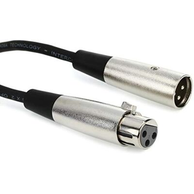 Hosa XLR-105, Balanced Interconnect, XLR3F na XLR3M, 5 stop Hosa XLR-105, Balanced Interconnect, XLR3F na XLR3M, 5 stop