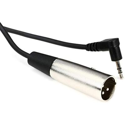 Hosa XVM-115M, videokabel mikrofonu, 3,5 mm TRS (pravoúhlý) na XLR3M, 4,75 m Hosa XVM-115M, videokabel mikrofonu, 3,5 mm TRS (pravoúhlý) na XLR3M, 4,75 m
