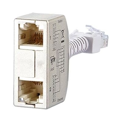 Metz Cable Sharing adaptér pnp2, telefon/Ethernet, 2 ks Metz Cable Sharing adaptér pnp2, telefon/Ethernet, 2 ks