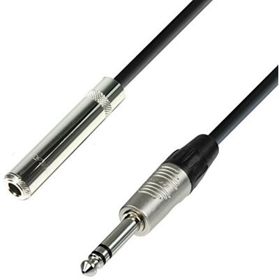 Adam Hall Cables 4 STAR BOV 0600 Symetrický kabel REAN jack Female TRS na zdířce TRS 6 m Adam Hall Cables 4 STAR BOV 0600 Symetrický kabel REAN jack Female TRS na zdířce TRS 6 m