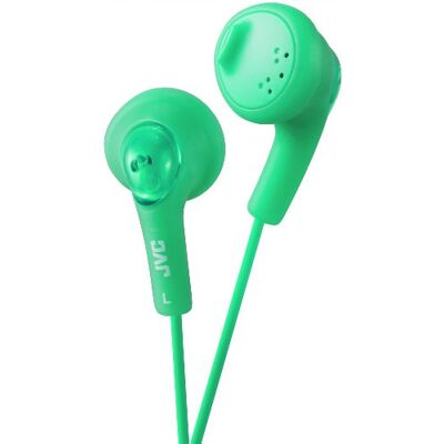 JVC Gumy HA-F160-A-E sluchátka do uší stereo sluchátka s technologií Bass Boost a 3,5mm jack kabel (1,2 m), Zelená -- JVC Gumy HA-F160-A-E sluchátka do uší stereo sluchátka s technologií Bass Boost a 3,5mm jack kabel (1,2 m), Zelená --