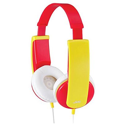 JVC HA-KD5-R-E – dětská stereo sluchátka se sníženou hlasitostí (85dB/1mW), od 3 let JVC HA-KD5-R-E – dětská stereo sluchátka se sníženou hlasitostí (85dB/1mW), od 3 let