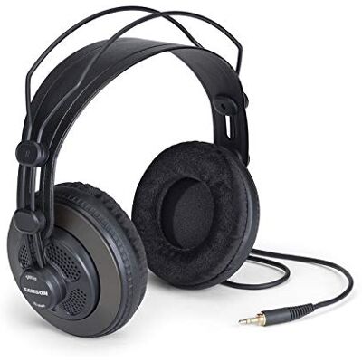 Samson SR850 tradiční kabelová sluchátka, černá m Samson SR850 tradiční kabelová sluchátka, černá m