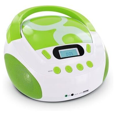 Metronic Gulli Radio/přenosný CD / MP3 přehrávač pro děti, s USB portem Metronic Gulli Radio/přenosný CD / MP3 přehrávač pro děti, s USB portem