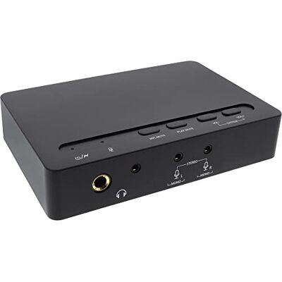 InLine 66670B USB 2. 0 SoundBox 7.1, 48 KHz / 16-bit, s Toslink Digital IN / OUT InLine 66670B USB 2. 0 SoundBox 7.1, 48 KHz / 16-bit, s Toslink Digital IN / OUT