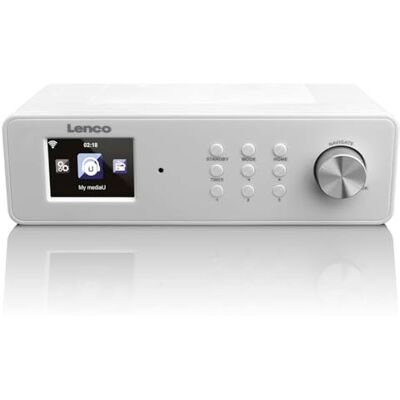 Lenco internet kuchyňské rádio KCR-2014 (6,1 cm (2,4 palce) TFT barevný displej, PLL FM s RDS, WLAN, ekvalizér, DNLA/UPnP, dálkové ovládání) Lenco internet kuchyňské rádio KCR-2014 (6,1 cm (2,4 palce) TFT barevný displej, PLL FM s RDS, WLAN, ekvalizér, DNLA/UPnP, dálkové ovládání)