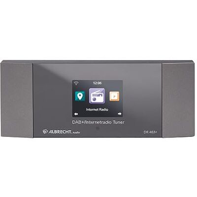 Albrecht DR463+ internetové rádio DAB+ adaptér – digitální rádio dodatečné vybavení pro stereo zařízení a rádia, streamování hudby přes WLAN a smartphone Albrecht DR463+ internetové rádio DAB+ adaptér – digitální rádio dodatečné vybavení pro stereo zařízení a rádia, streamování hudby přes WLAN a smartphone