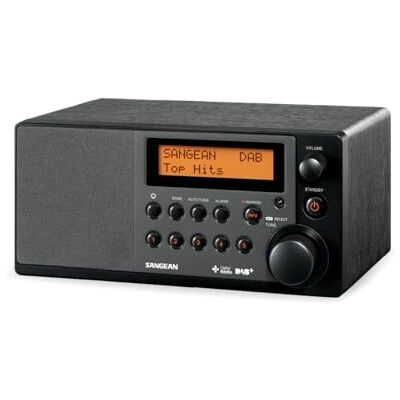 Sangean DDR-31 stolní rádio digitální rádio s DAB+ a FM Aux-in černé Sangean DDR-31 stolní rádio digitální rádio s DAB+ a FM Aux-in černé