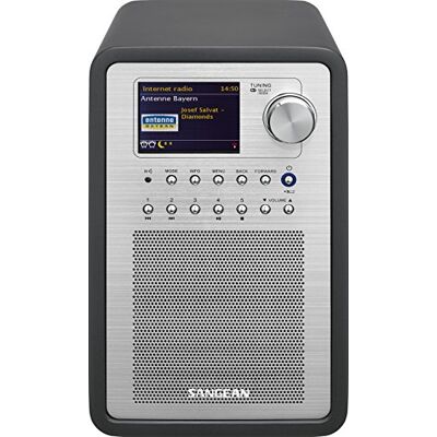 Sangean WFR-70C Internet Radio WiFi a DAB+ rádio Spotify-Player UKW-RDS a AUX-In šedé Sangean WFR-70C Internet Radio WiFi a DAB+ rádio Spotify-Player UKW-RDS a AUX-In šedé