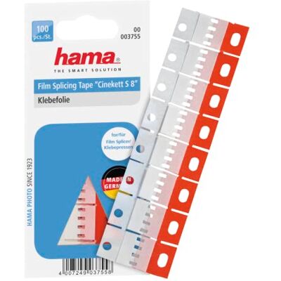 Hama Lepicí fólie pro Super 8 filmů, 100 kusů, Cinekett, červená 3755 Hama Lepicí fólie pro Super 8 filmů, 100 kusů, Cinekett, červená 3755