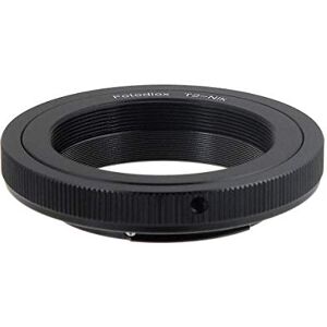 Fotodiox Lens Mount Adapter Compatible with T-Mount (T/T-2) Thread Lenses on Nikon F-Mount Cameras Fotodiox Lens Mount Adapter Compatible with T-Mount (T/T-2) Thread Lenses on Nikon F-Mount Cameras