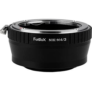 Fotodiox Lens Mount Adapter Compatible with Nikon F-Mount Lenses on Micro Four Thirds Mount Cameras Fotodiox Lens Mount Adapter Compatible with Nikon F-Mount Lenses on Micro Four Thirds Mount Cameras