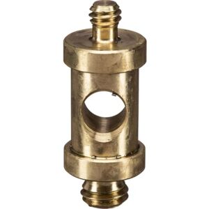 Manfrotto 118 kohoutek pro 2905 1/4-20 palce samec a 3/8 palce samec, 26 mm dlouhý adaptér – nahrazuje 3107, mosaz Manfrotto 118 kohoutek pro 2905 1/4-20 palce samec a 3/8 palce samec, 26 mm dlouhý adaptér – nahrazuje 3107, mosaz