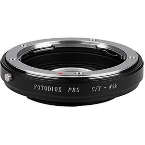 Fotodiox Pro Lens Mount Adapter Compatible with Contax/Yashica (CY) Lenses on Nikon F-Mount Cameras Fotodiox Pro Lens Mount Adapter Compatible with Contax/Yashica (CY) Lenses on Nikon F-Mount Cameras