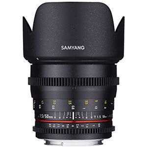 SAMYANG 50/1,5 objektiv Video DSLR Nikon F manuální Fokus videoobjektiv 0,8 ozubený věnec Gear, objektiv portrétů černý SAMYANG 50/1,5 objektiv Video DSLR Nikon F manuální Fokus videoobjektiv 0,8 ozubený věnec Gear, objektiv portrétů černý