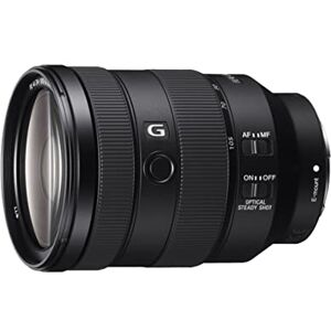 Sony SEL24105G FE 24–105 mm F4 G OSS zoomový objektiv, plný formát a APS-C, E-Mount, stabilizátor obrazu, konstantní clona F4, kompatibilní s Alpha A7, ZV-E10, A6400, černý Sony SEL24105G FE 24–105 mm F4 G OSS zoomový objektiv, plný formát a APS-C, E-Mount, stabilizátor obrazu, konstantní clona F4, kompatibilní s Alpha A7, ZV-E10, A6400, černý