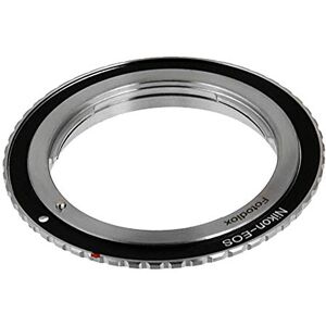 Fotodiox Lens Mount Adapter Compatible with Nikon Nikkor F Mount D/SLR Lens on Canon EOS (EF, EF-S) Mount D/SLR Camera Body with Gen10 Focus Confiration Chip Fotodiox Lens Mount Adapter Compatible with Nikon Nikkor F Mount D/SLR Lens on Canon EOS (EF, EF-S) Mount D/SLR Camera Body with Gen10 Focus Confiration Chip