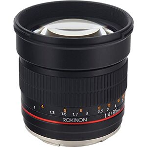 ROKINON Aférický objektiv AE85M-C 85 mm F1.4 s vestavěným AEčipem pro fotoaparáty Canon DSLR, černý ROKINON Aférický objektiv AE85M-C 85 mm F1.4 s vestavěným AEčipem pro fotoaparáty Canon DSLR, černý