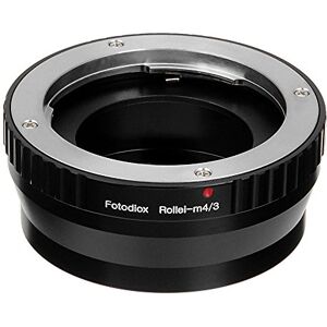 Fotodiox Lens Mount Adapter Compatible with Rollei (QBM) 35mm Film Lenses on Micro Four Thirds Mount Cameras Fotodiox Lens Mount Adapter Compatible with Rollei (QBM) 35mm Film Lenses on Micro Four Thirds Mount Cameras