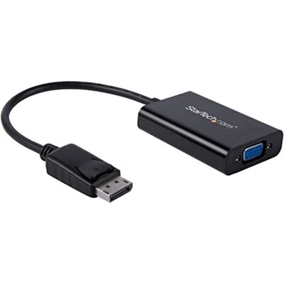 StarTech.com StarTech DisplayPort® na VGA Video adaptér DP 20 Pin (St) na VGA 15 Pin (Bu) konvertor 1920x1200 černá StarTech.com StarTech DisplayPort® na VGA Video adaptér DP 20 Pin (St) na VGA 15 Pin (Bu) konvertor 1920x1200 černá