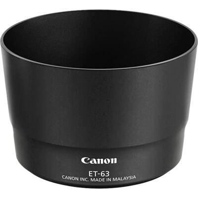 Canon ET-63 – clona protisvětla, pro objektiv 55-250 mm IS STM, černá Canon ET-63 – clona protisvětla, pro objektiv 55-250 mm IS STM, černá