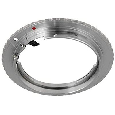 Fotodiox Pro Lens Mount Adapter Compatible with Nikon F-Mount Lenses on Canon EOS (EF, EF-S) Mount D/SLR Camera Body Fotodiox Pro Lens Mount Adapter Compatible with Nikon F-Mount Lenses on Canon EOS (EF, EF-S) Mount D/SLR Camera Body